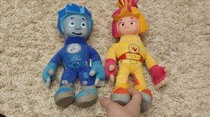 обзор на игрушки симка и нолик из мультика Фиксики