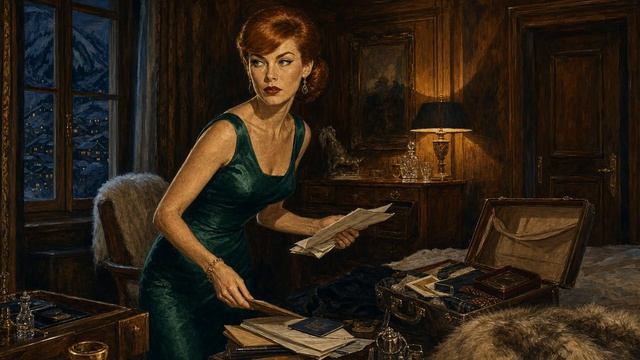 1960s Noir Crime Jazz · No Talking ｜ Swindle at St. Moritz — Cole on the Case (1 Hour) смотреть онлайн