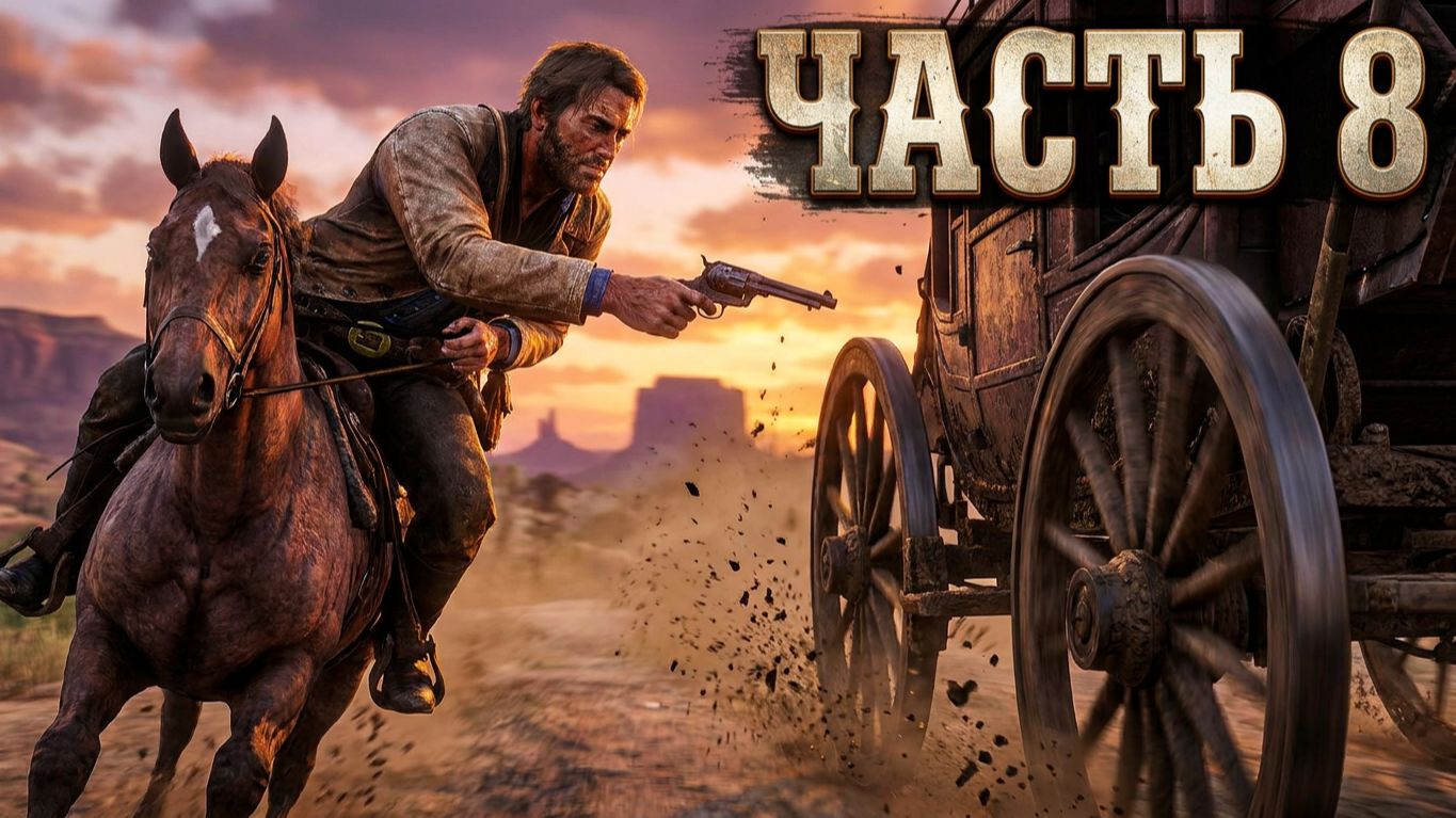 ПРОХОЖДЕНИЕ ИГРЫ red dead redemption 2 #8 ЧАСТЬ