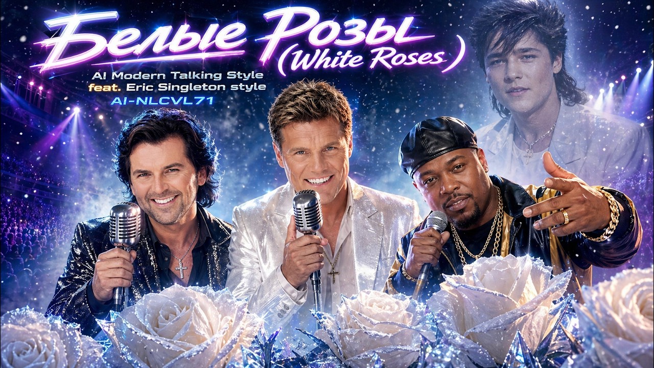 Белые Розы (White Roses) — AI Modern Talking Style feat. Eric Singleton | AI-NLCVL71 смотреть онлайн