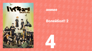 Волейбол!! 2 4 серия (аниме-сериал, 2015)