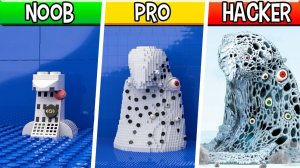LEGO Снежный Шторм ТРИПОФОБИЯ - Noob, Pro, HACKER! Монстры Трипофобии