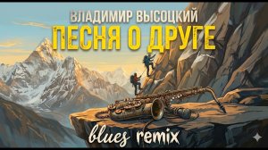 Владимир Высоцкий. Песня о друге (ремикс в стиле блюз)