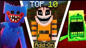 ТОП-10 ХОРРОР АДОНОВ В МАЙНКРАФТЕ Minecraft