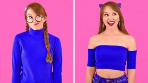 КРУТЫЕ ЛАЙФХАКИ ДЛЯ ПЕРЕДЕЛКИ ОДЕЖДЫ ## Идеи для преображения одежды от 123 GO!