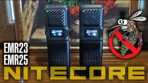 Инструменты выживания/Беспроводные фумигаторы Nitecore EMR23/EMR25+Power Bank@CorcoranAL