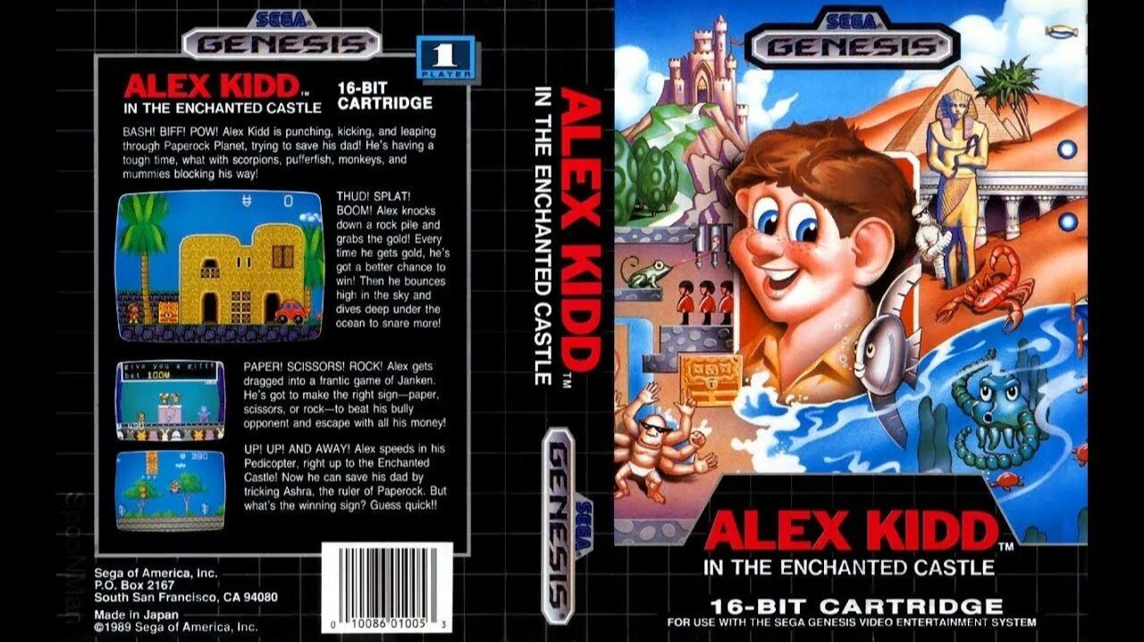 Alex Kidd in the Enchanted Castle (Genesis)
