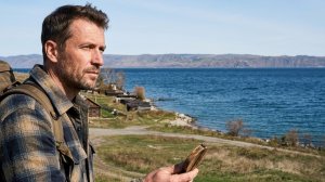 Озеро Байкал - поездка на пассажирском РЖД поезде вдоль озера | Вид из окна вагона