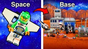 Я построил космическую базу из Lego! Это Просто ФАНТАСТИКА
