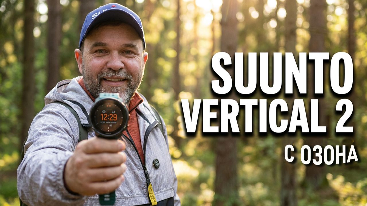 Suunto Vertical 2 часы для туризма и походов смотреть онлайн