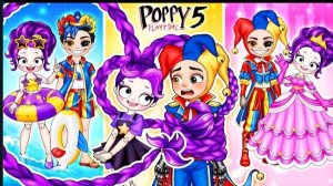 ПОППИ ПЛЕЙТАЙМ- ЛИЛИ ЛАВБРЕЙДЗ И ПРОТОТИП НАРЯЖАЮТСЯ ВМЕСТЕ Poppy Playtime 5