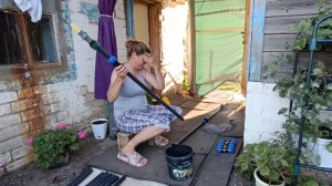 Лучше капельного полива! Порядок в палисаднике и дела огородные.