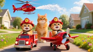 Мама-кошка подстригает шерсть на ферме и делает тигровую шапку для котят дома🐾🎩🐯