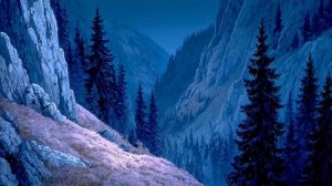 the silence in these mountains understands your quiet mind. 🌙