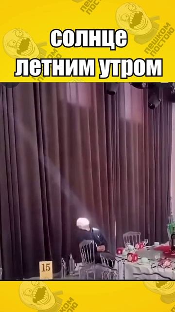 солнце летним утром
