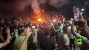 أهالي غزة يحتفلون بتأهل منتخب «الفراعنة» إلى الدور ثمن النهائي لكأس العالم