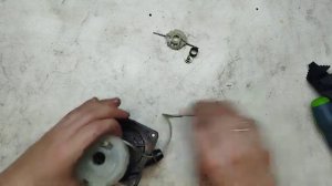 Ремонт стартера китайского бензотриммера