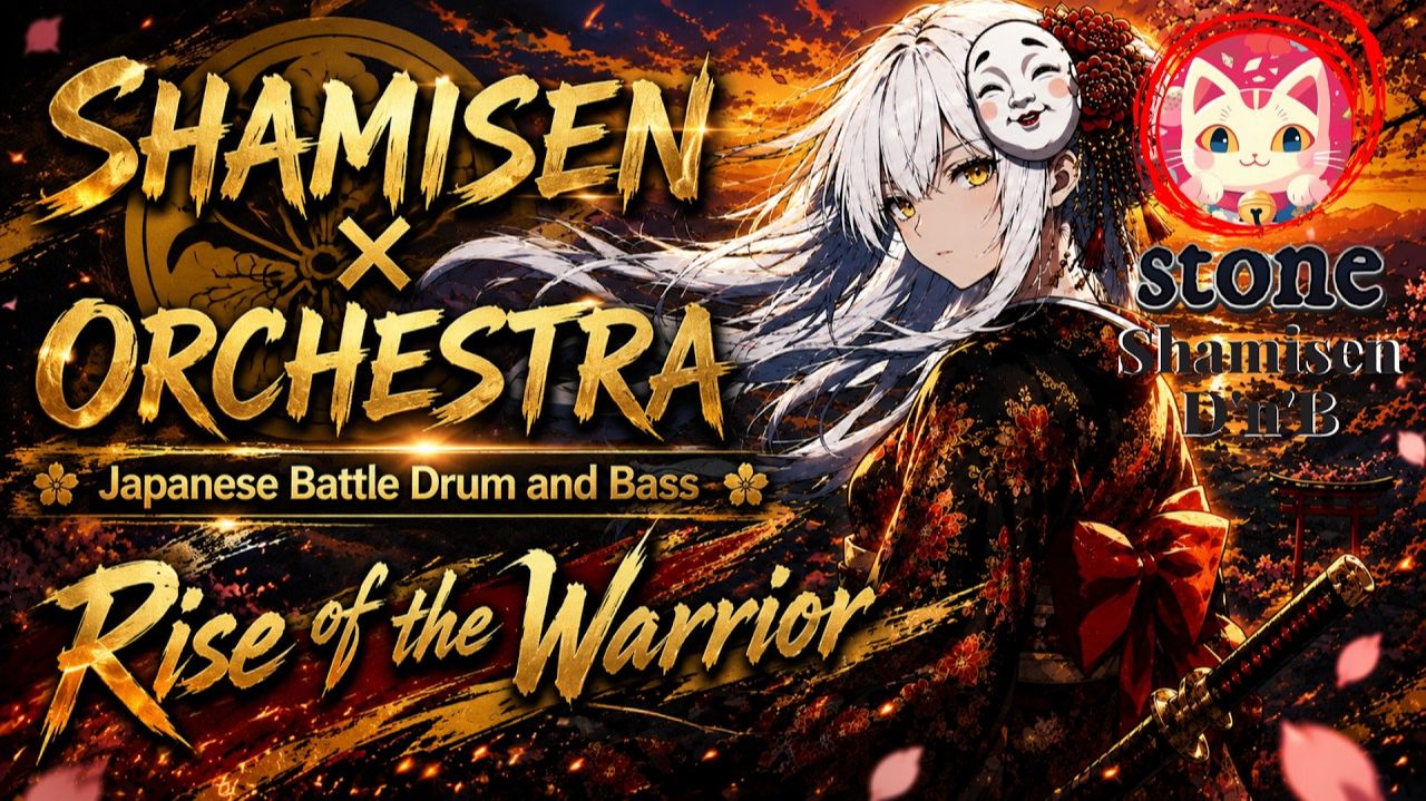 🥁🔥⛩️🎌Shamisen × Orchestra🌊JapanDnB_STONE_04-07-2026