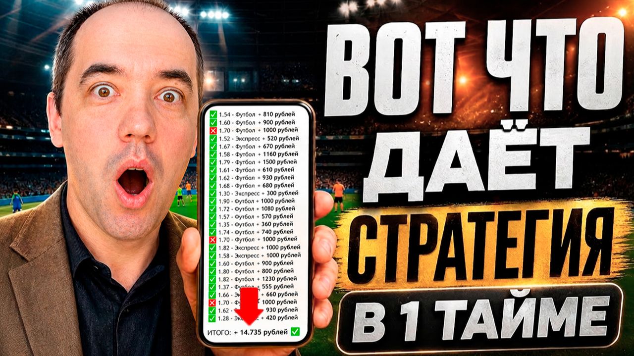 Её ищут все профи — лучшая стратегия ставок на футбол, которая стабильно приносит деньги