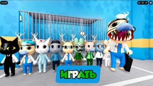 Побег из Больницы для животных! Полная версия игры OBBY #roblox