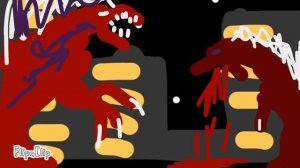 Godzilla Shadow Gaze против Blood Bath