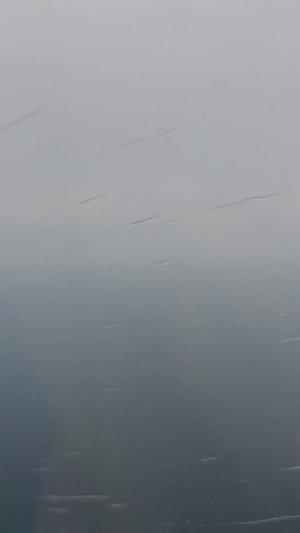 Внутри ливневого облака