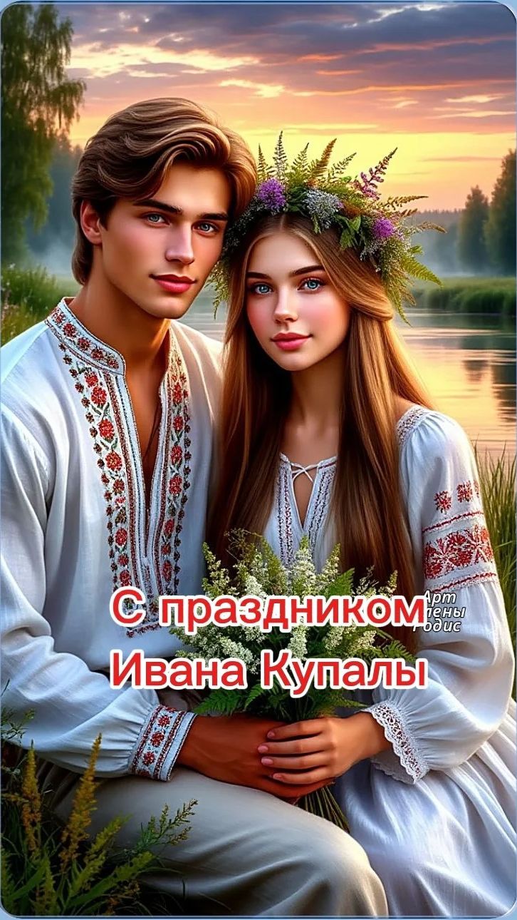 С праздником Ивана Купалы┃7 июля