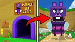 Новый босс — Фиолетовый Кролик-Пчела — Прохождение игры Super Bear Adventure