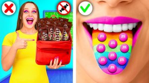 Как Пронести Сладости в Класс # Смешные Cитуации от DuKoDu Challenge