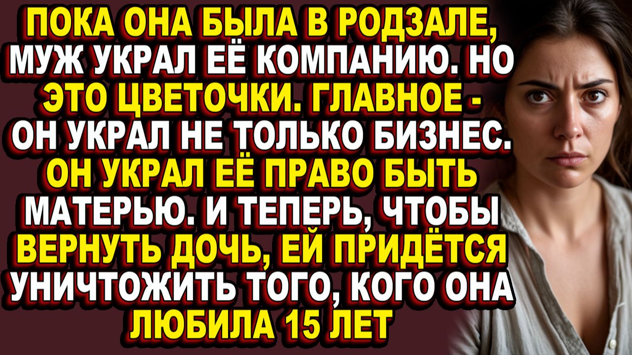 Истории из жизни|Она думала, что муж ждал ребёнка, — но он ждал момента, чтобы забрать всё