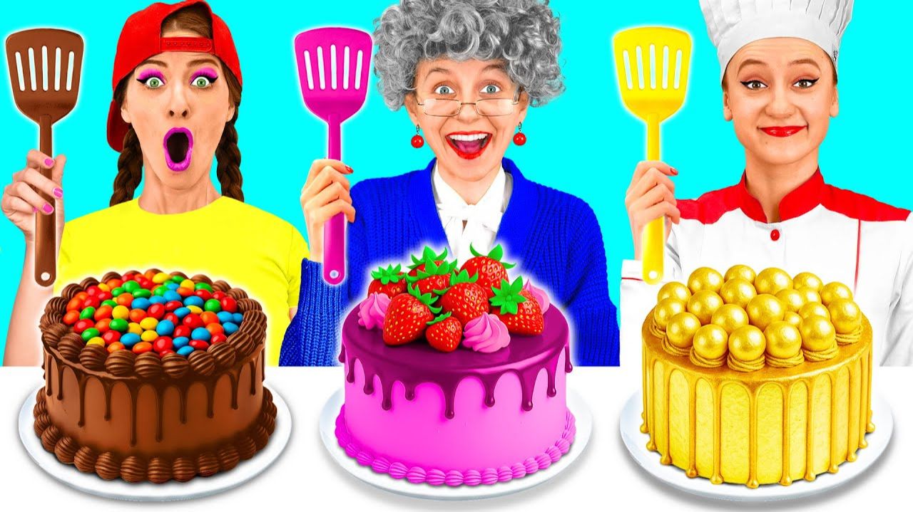 Кулинарный Челлендж# Я против Бабушки # Секретные Лайфхаки и Гаджеты от DuKoDu Challenge смотреть онлайн