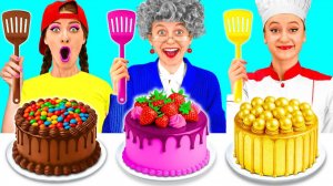 Кулинарный Челлендж# Я против Бабушки # Секретные Лайфхаки и Гаджеты от DuKoDu Challenge
