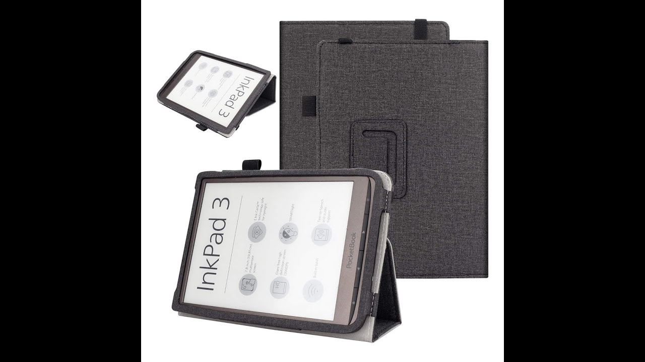 Обкладинка з підставкою і тримачем для руки для PocketBook 740/741 Color/InkPad 3/InkPad 3 Pro смотреть онлайн