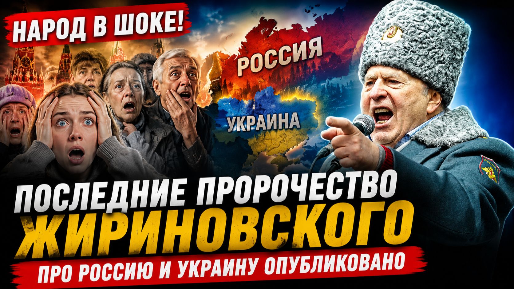 НАРОД В ШОКЕ! ПОСЛЕДНИЕЕ ПРОРОЧЕСТВО ЖИРИНОВСКОГО ПРО РОССИЮ И УКРАИНУ ОПУБЛИКОВАНО смотреть онлайн