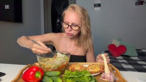 Мукбанг/Кукси/Пробую первый раз ❗️