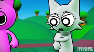 Мультик Sprunki! Кристально-Холодное Сердце! 01
