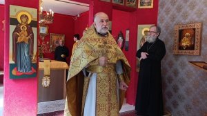 Проповедь отца Валентина 5 июля в Храме Петра и Февронии.