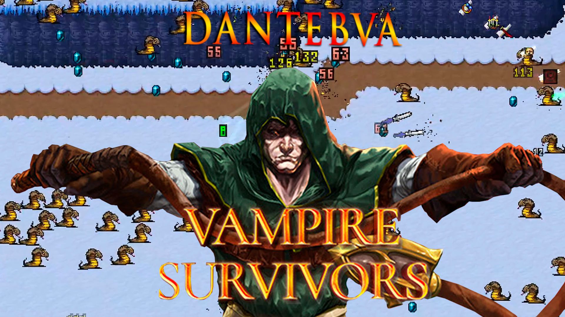 Прохождение Vampire Survivors, Антонио. Гора Луночар, Озеро Фоскари, ч.6 #vampiresurvivors