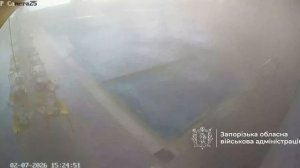 Запорожье - прилет в бассейн.