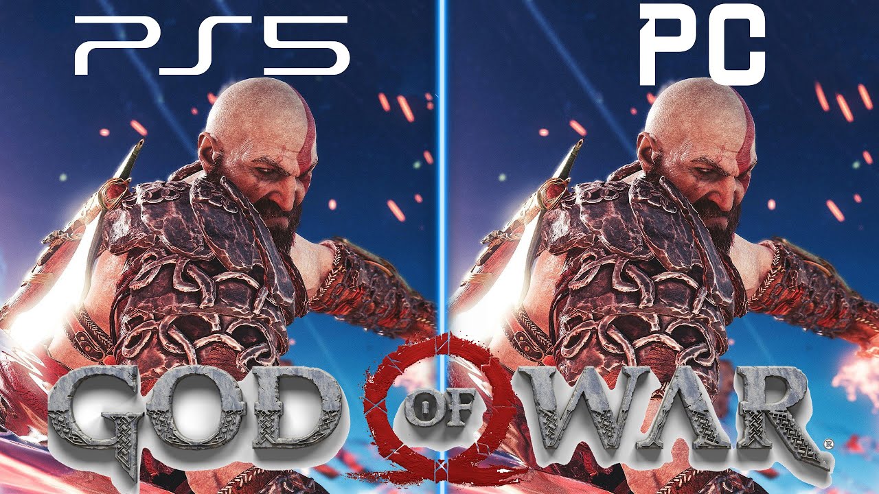 НАГЛЯДНОЕ СРАВНЕНИЕ GOD OF WAR 4 на PC и PS5 смотреть онлайн