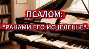«РАНАМИ ЕГО ИСЦЕЛЕНЬЕ» - ХОРОВАЯ ГРУППА (05.07.2026)