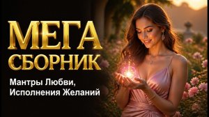 МЕГА СБОРНИК: Мантры Любви, Исполнения Желаний | LOVE & MIRACLES MIX