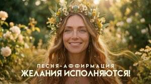 Желание Вмиг Исполняется✨Песня аффирмация, меняющая твои установки и реальность