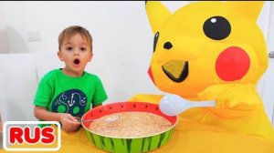 🍿 Одно утро из жизни Влада и Никиты