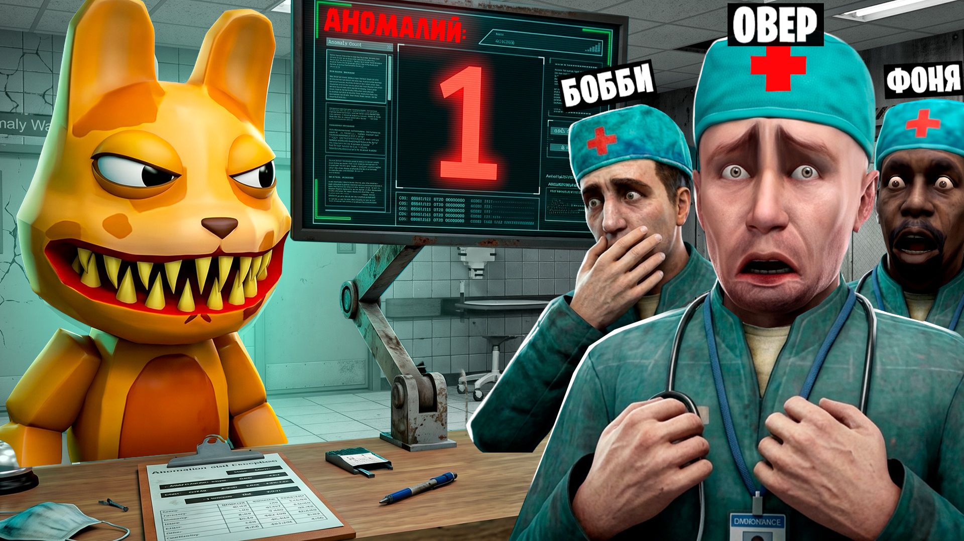 СТРАШНАЯ БОЛЬНИЦА ДЛЯ ЖИВОТНЫХ! УГАР И БЕЗУМИЕ В Garry`s Mod смотреть онлайн