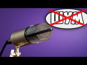 Как убрать шум из микрофона без сторонних програм???