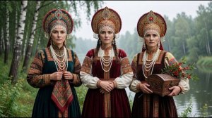 Группа =Три Красавицы=. Летний вечер (Ф. И. Тютчев) v2-0 (3х)_Cinematic Ambient, Dark Folk Style