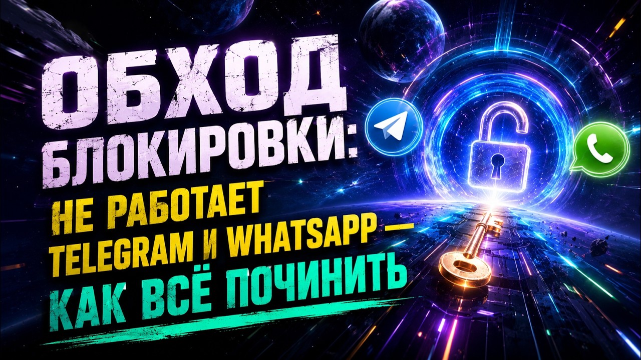 Обход блокировки: не работает Telegram и WhatsApp — как всё починить, плюс решение для Discord смотреть онлайн