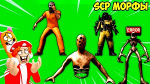 ЛОВИМ SCP💀 МОНСТРОВ с МУРЗИКОМ🙀! MORPH SCP - №02