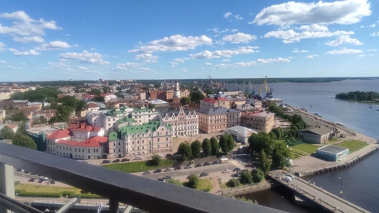 Выборгская крепость. Башня Олафа.